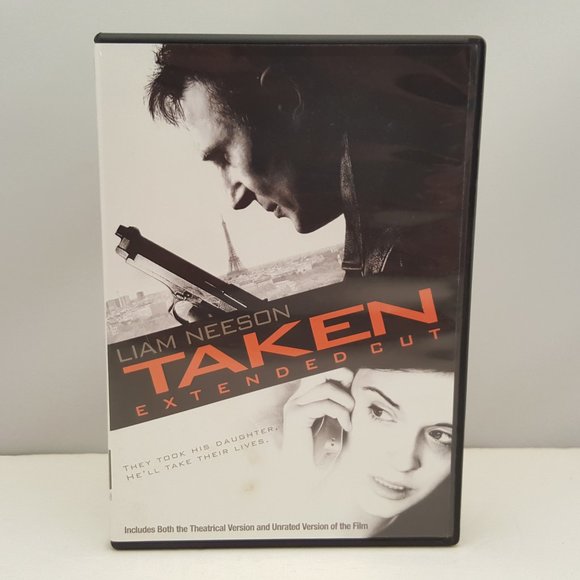 TAKEN DVD Widescreen 2009 Europa Corp & M6 Films & Grive Used - Picture 1 of 9